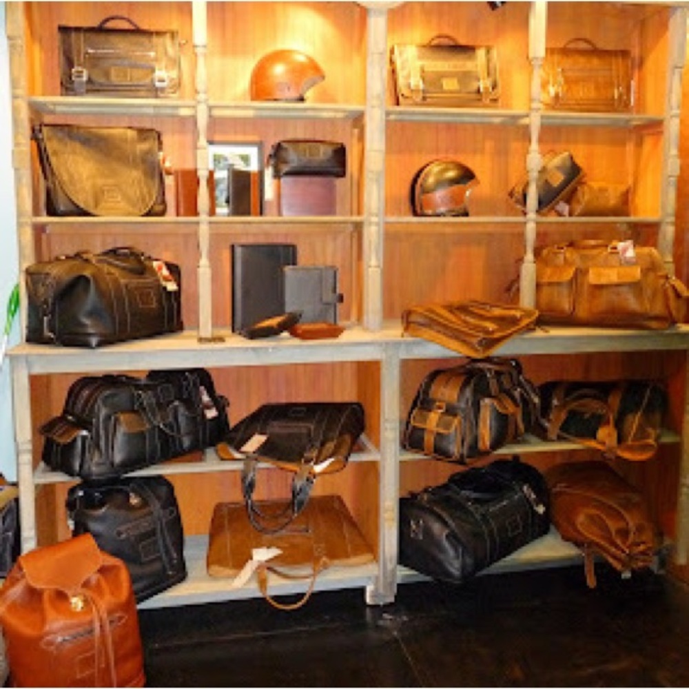 Morgan Grays Genuine Leather Luxury Messenger Bag – Black & Tan